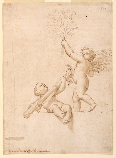 Progetto per una lunetta, Chiesa del Corpus Domini da Unknown